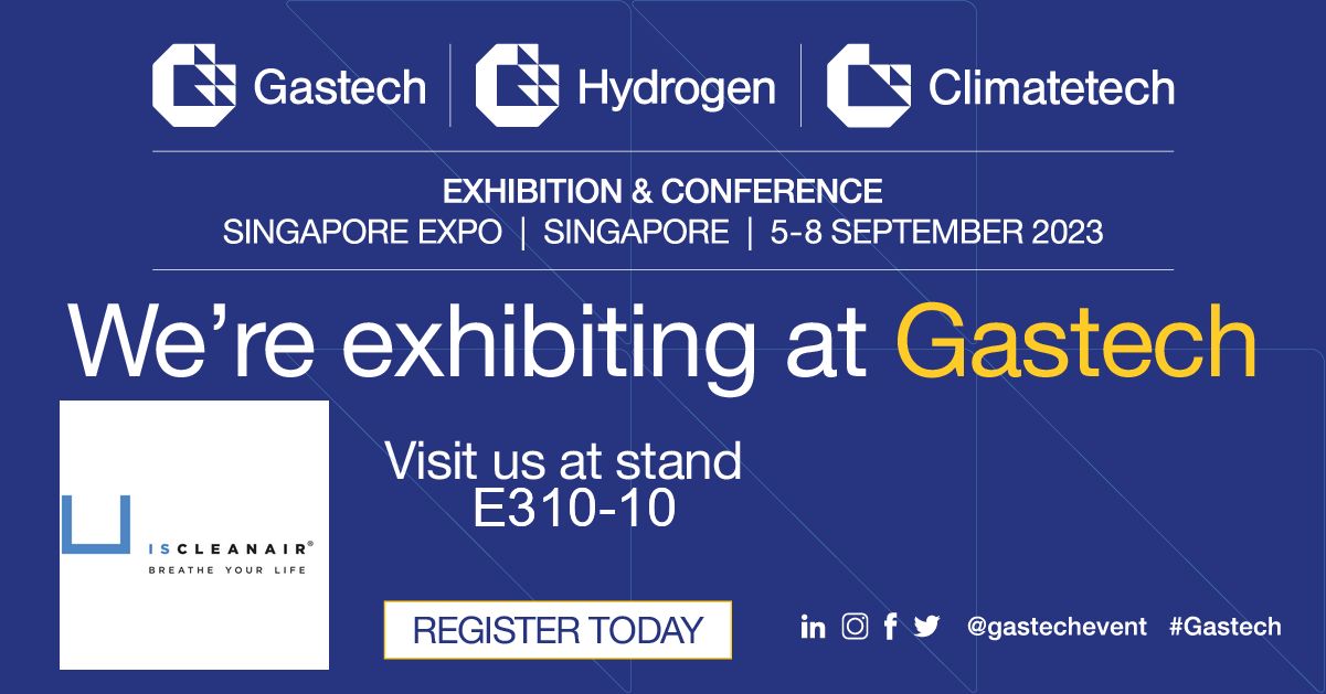 ISCLEANAIR a Gastech Singapore 2023