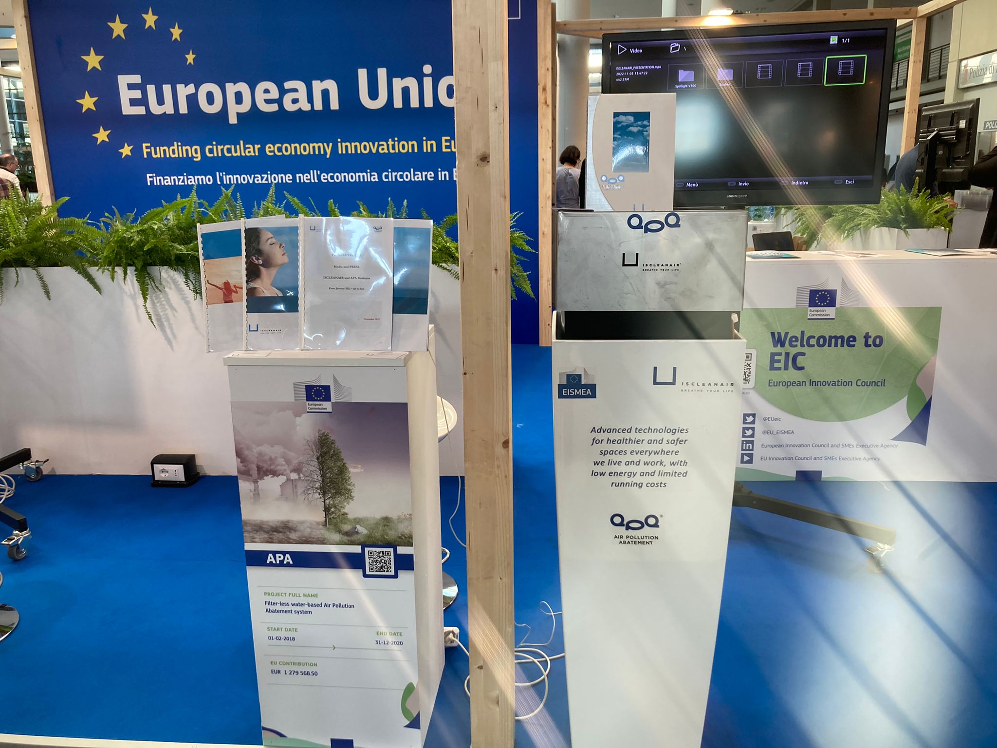 ISCLEANAIR ad Ecomondo 2022