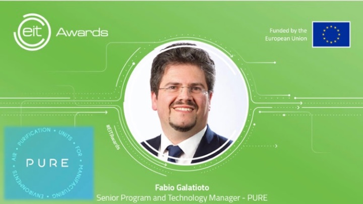 ISCLEANAIR candidata agli EIT Manufacturing Awards 2022